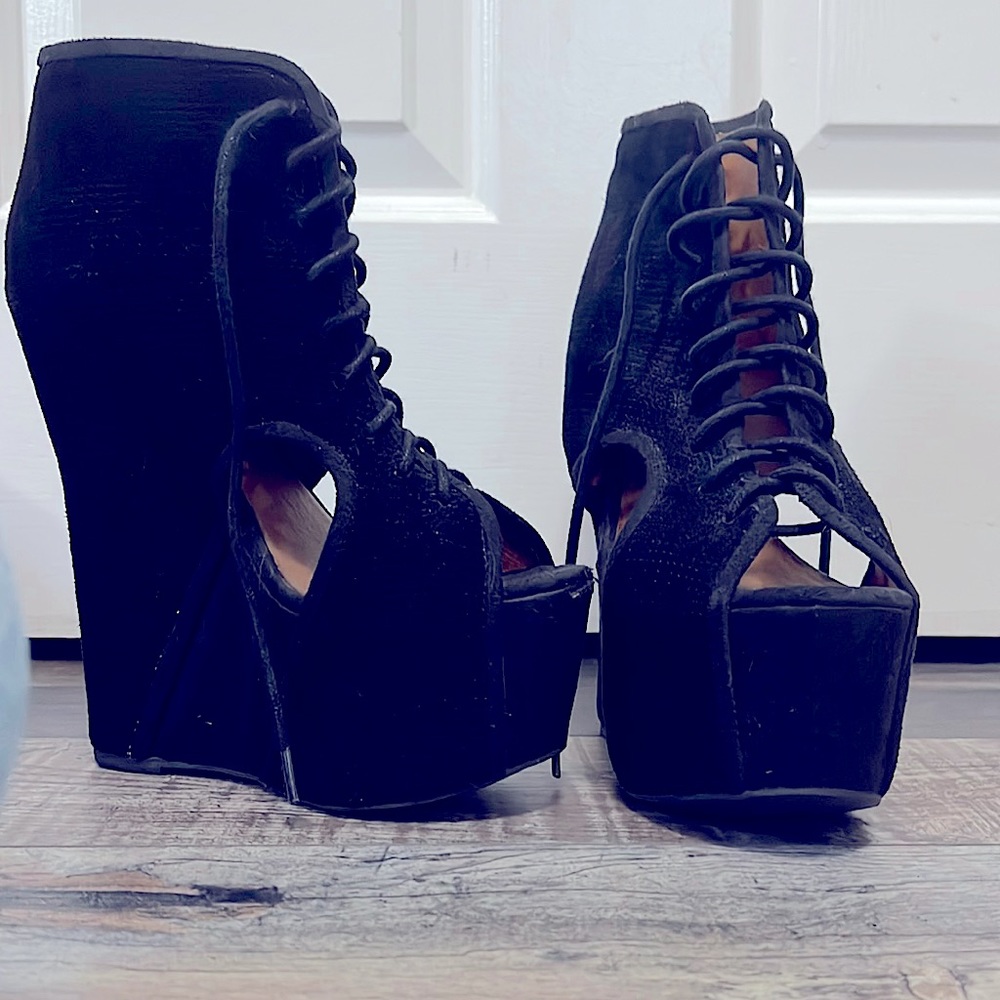 Jeffrey Campbell platform Wedge